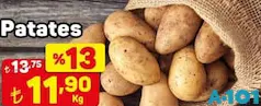 PATATES KG fiyat ve kampanya bilgisi